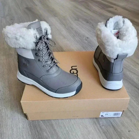 UGG Zaylee Waterproof Leather Boot - Picture 2 of 8